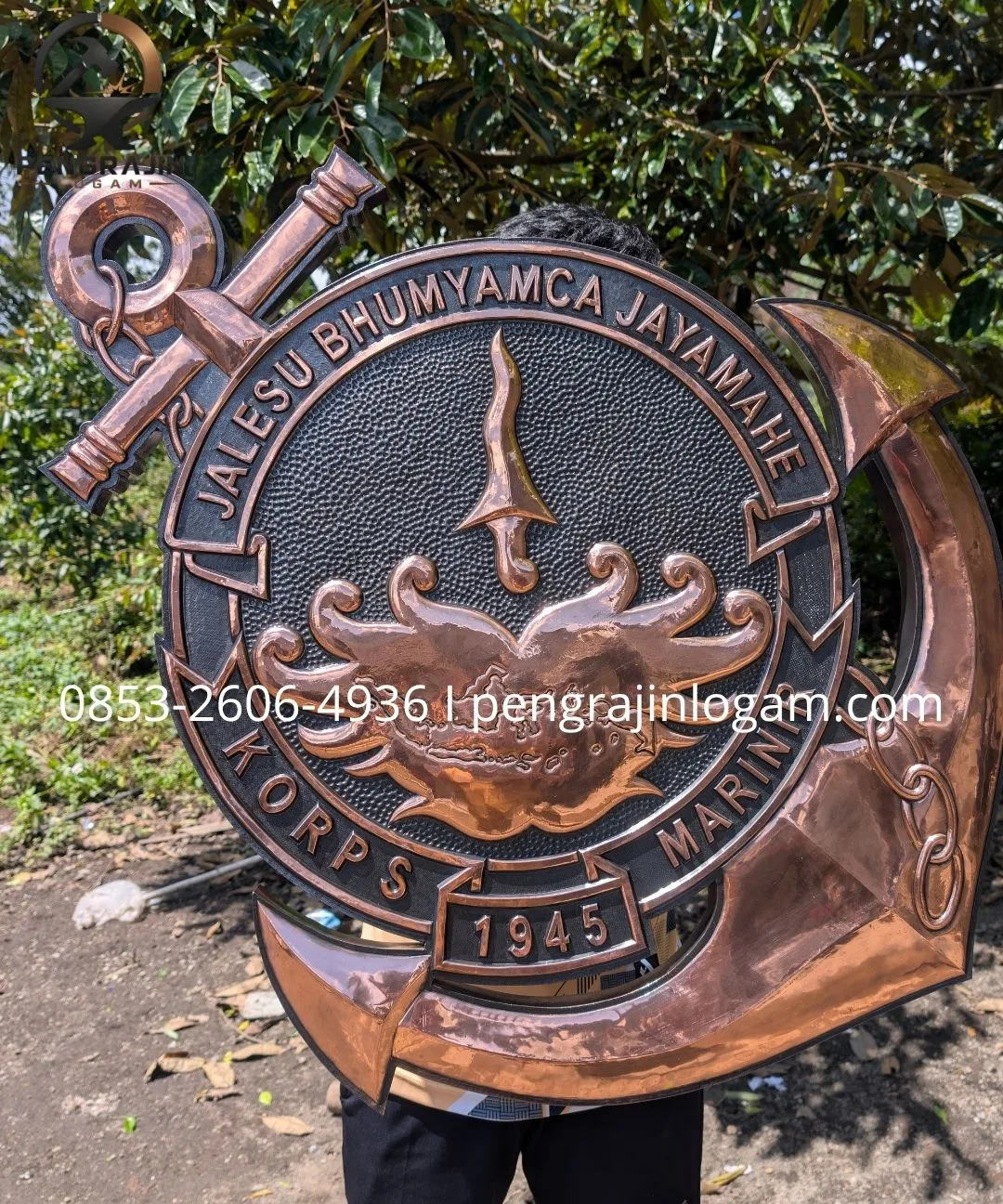 Logo Marinir Tembaga