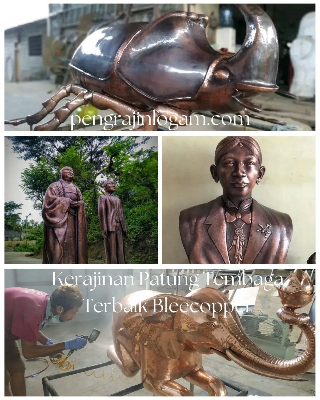 Kerajinan Patung Tembaga Terbaik Bleecopper