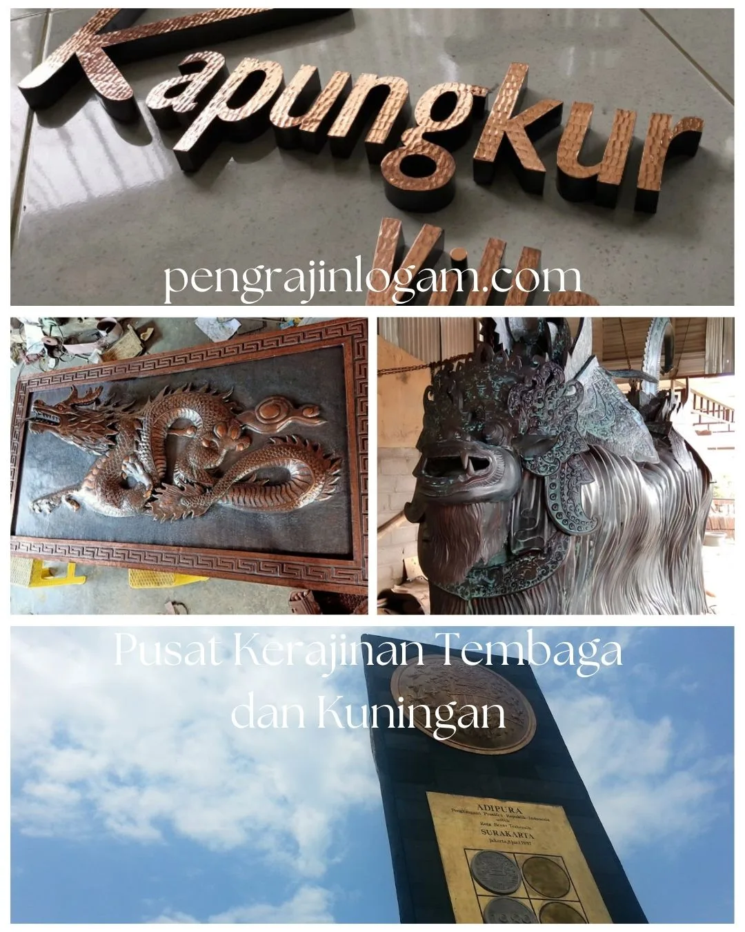 Pusat Kerajinan Tembaga dan Kuningan Terbaik di Indonesia!