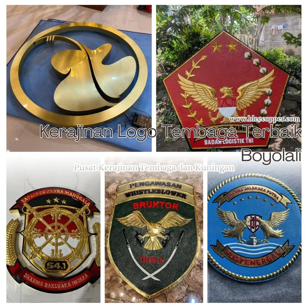 Kerajinan Logo Tembaga Terbaik Boyolali