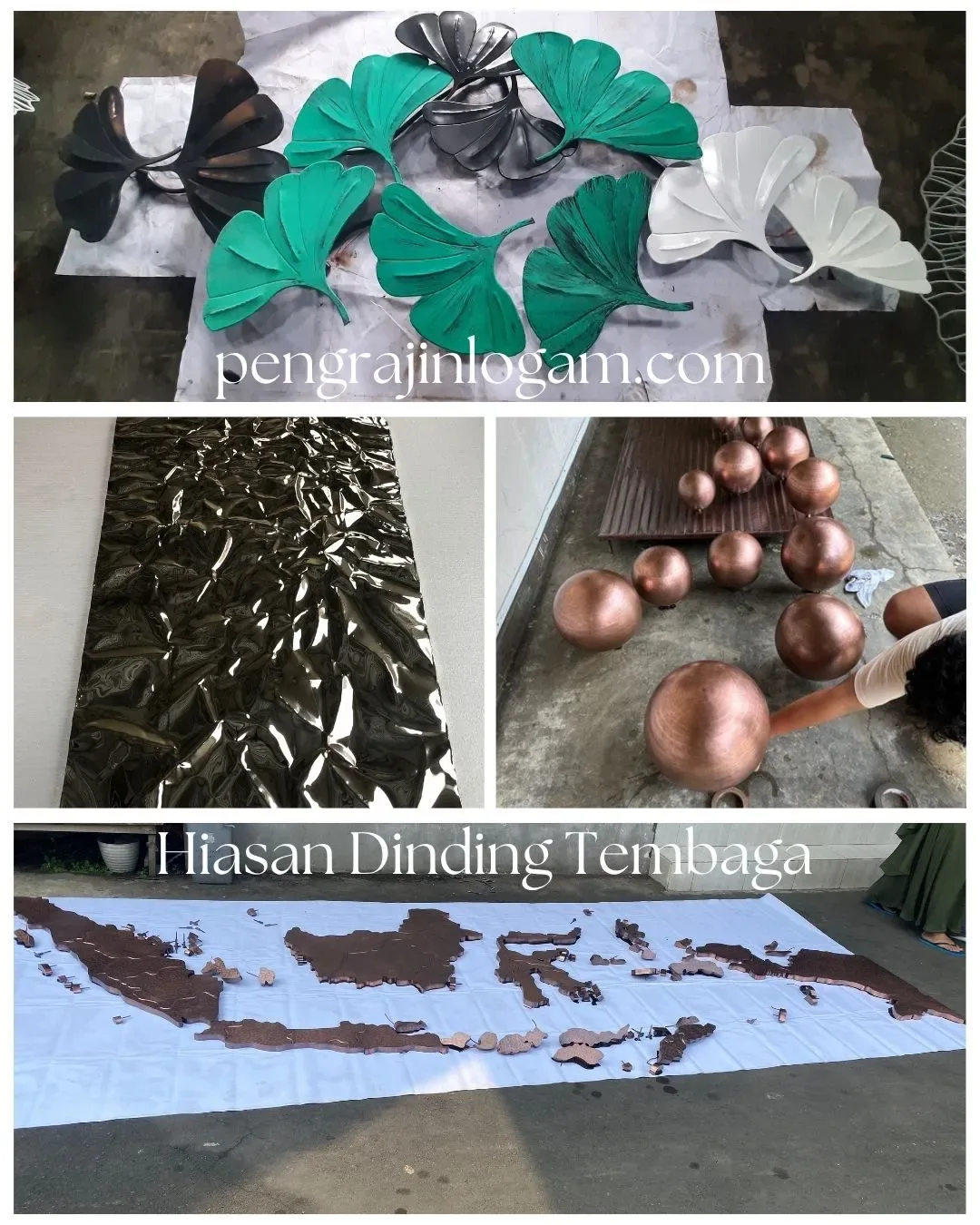Jual Hiasan Dinding Tembaga — Desain Unik, Berkualitas