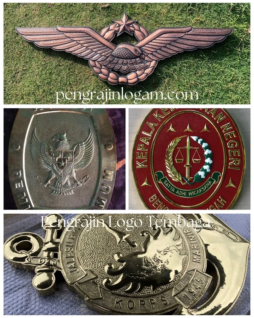 Pengrajin Logo Tembaga Professional Bleecopper