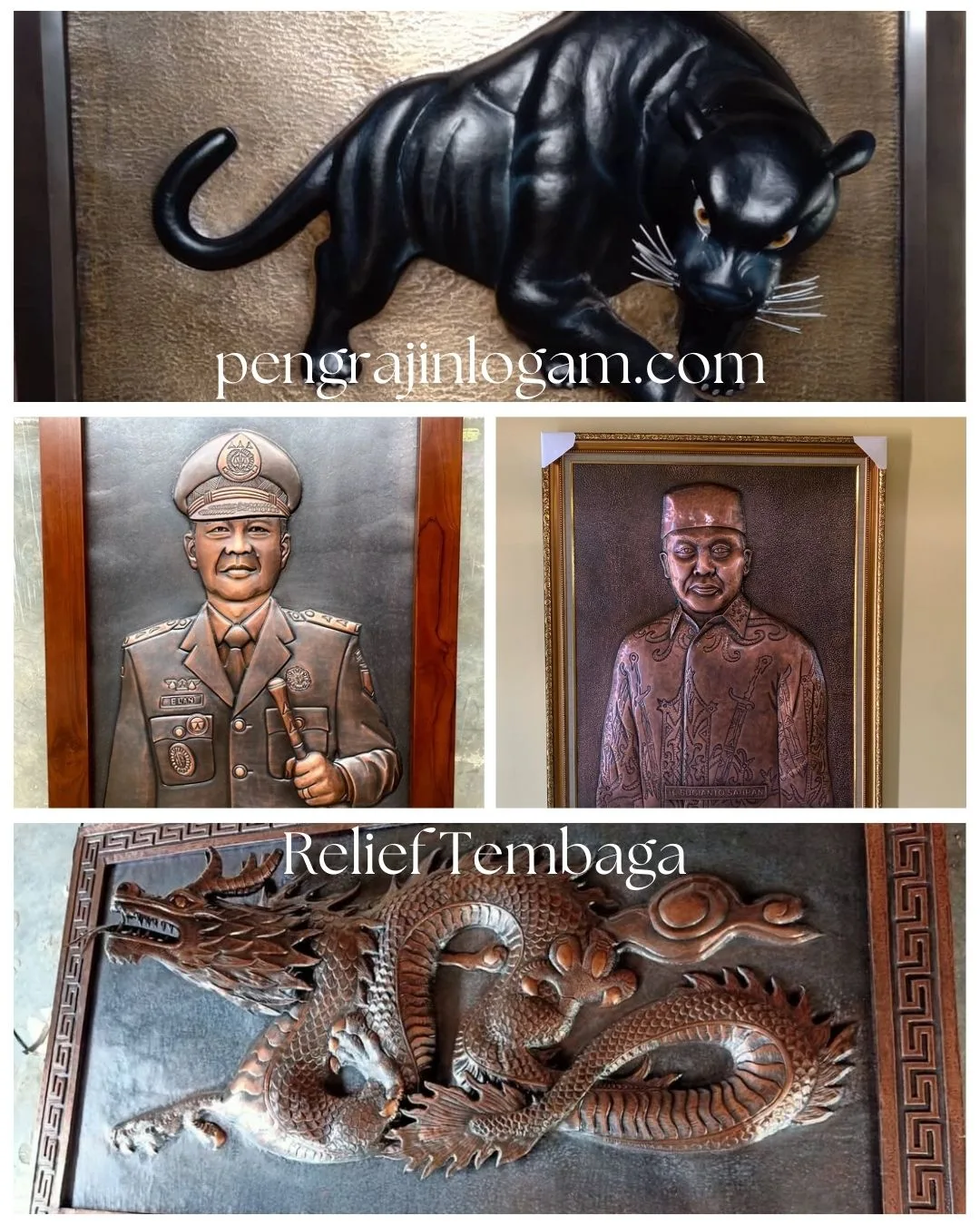 Relief Tembaga Karya Seni Bernilai Tinggi untuk Dekorasi
