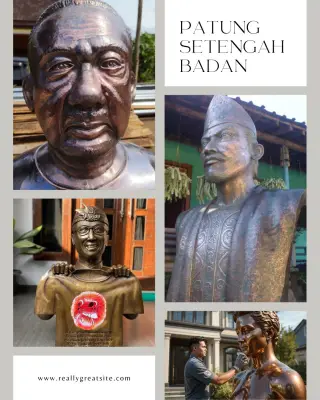 Patung Setengah Badan Tembaga: Simbol Keabadian Yang Elegan