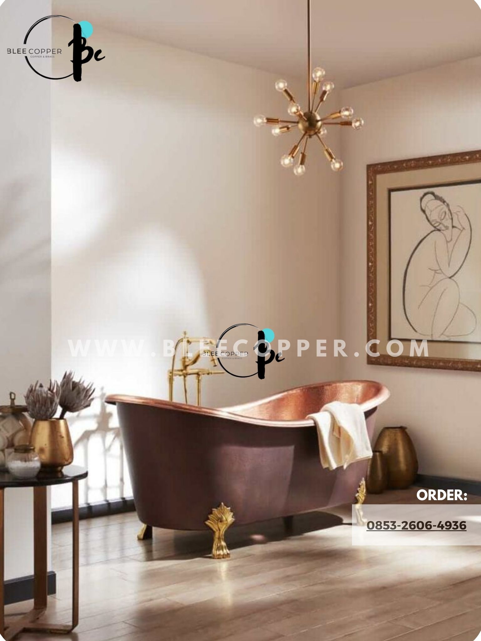 Bathtub Tembaga Kuningan Bathtub Tembaga Kuningan
