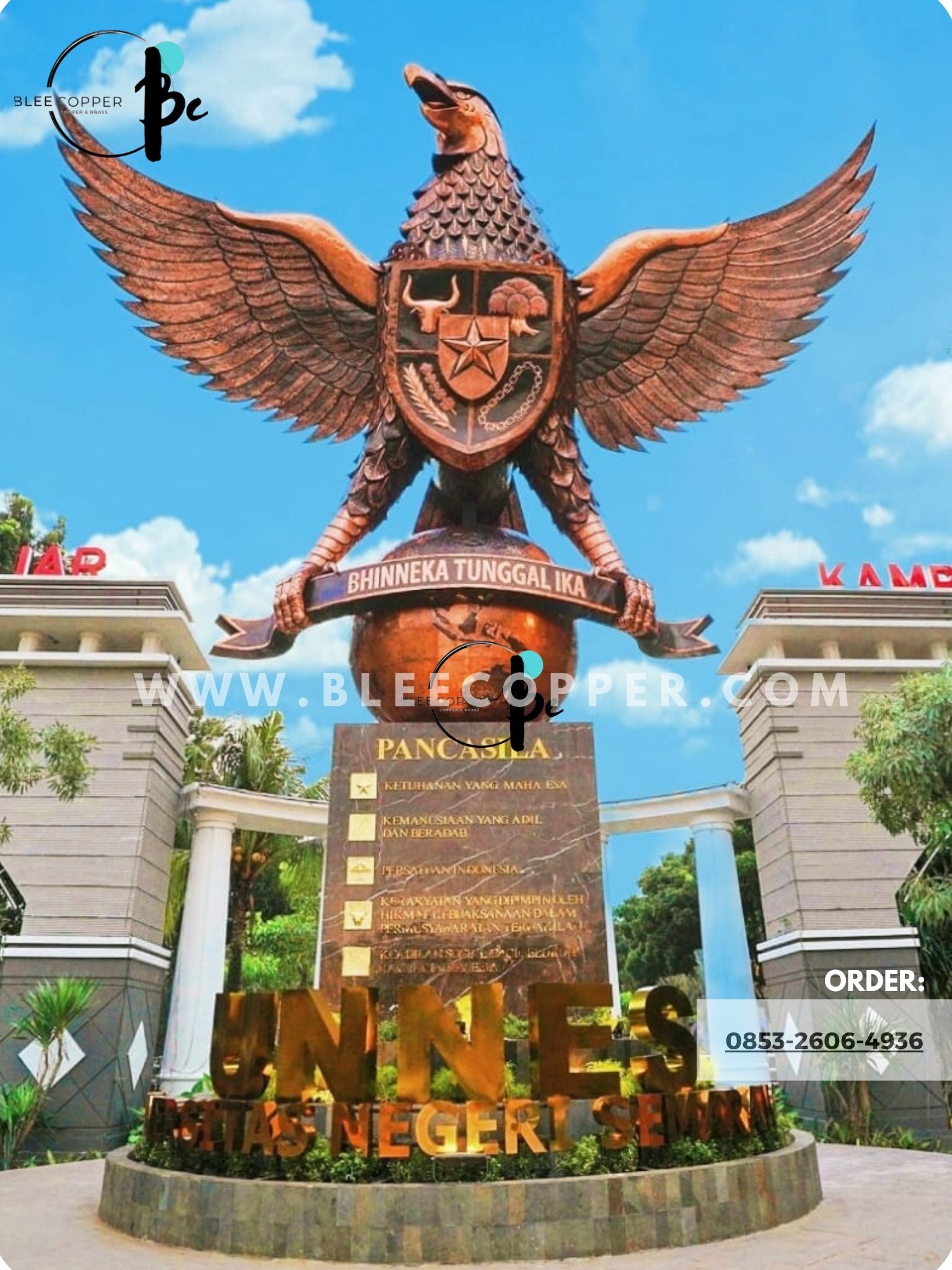 Tugu Monumen Tembaga Tugu Monumen Tembaga
