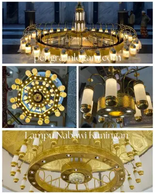 Lampu Gantung Nabawi Kuningan Bleecopper