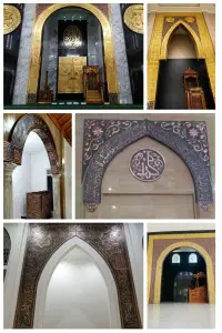 Mihrab Tembaga Kuningan: Sentuhan Kemewahan dan Kekhidmatan