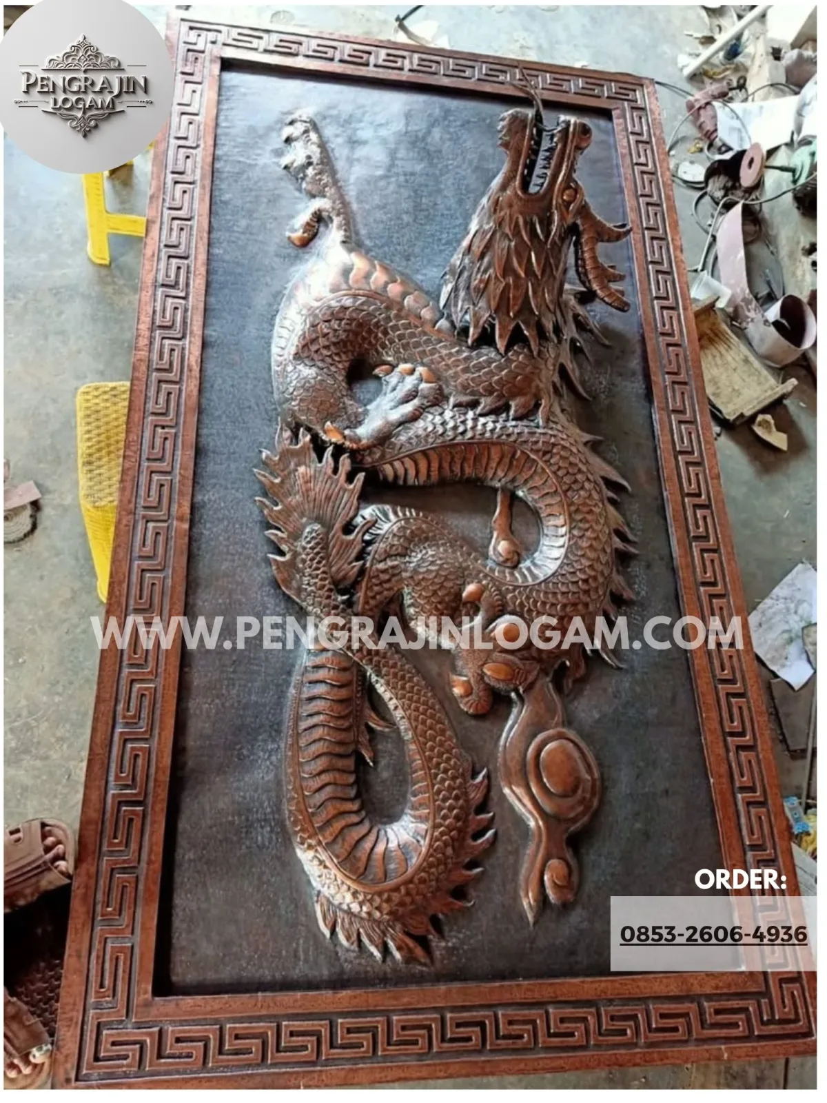 Relief Naga Tembaga