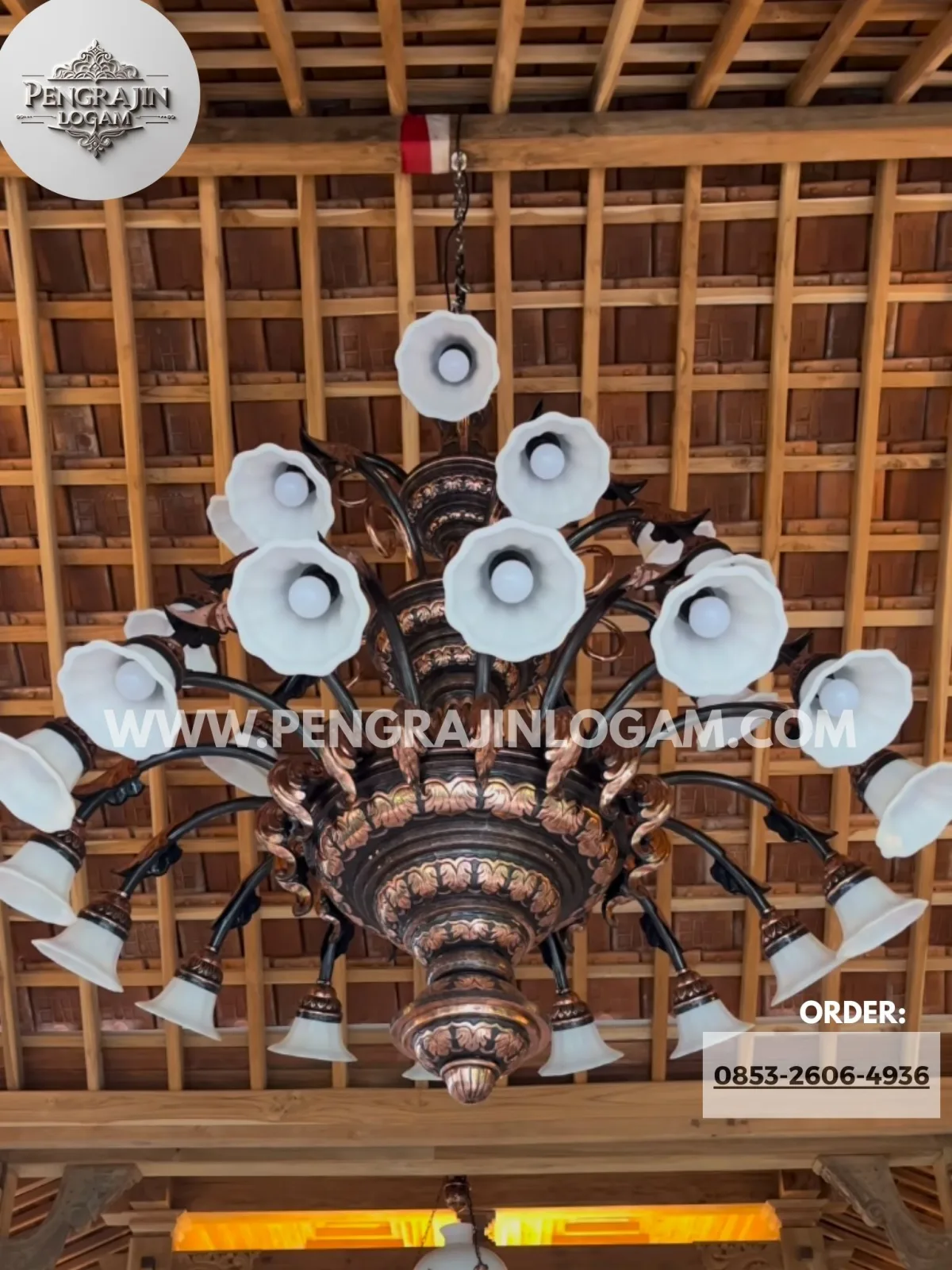 Lampu Robyong Tembaga