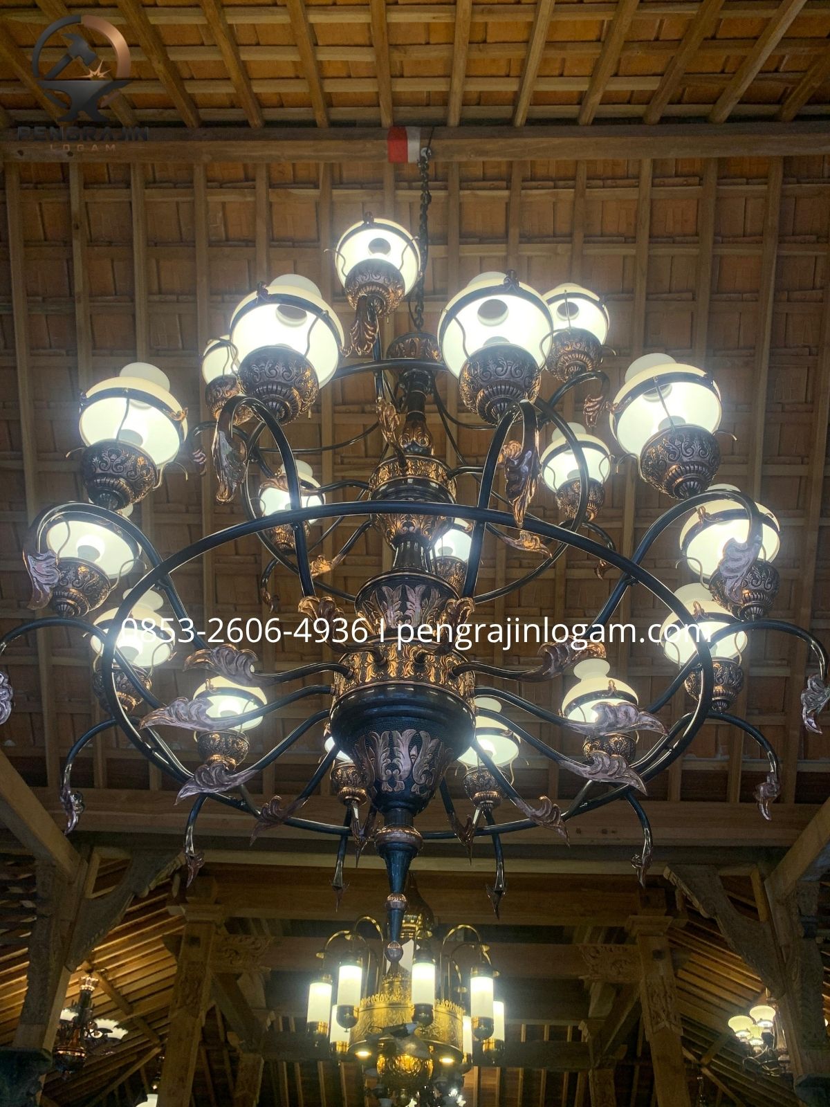 Lampu Robyong Tembaga Lampu Robyong Tembaga