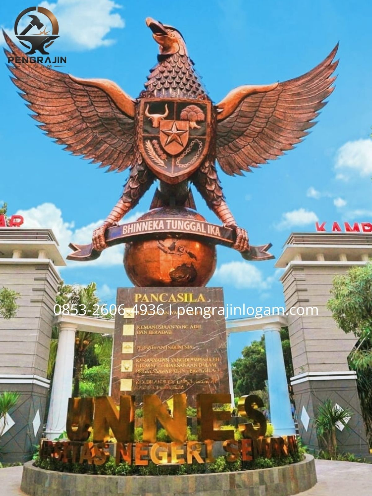 Patung monumen tembaga