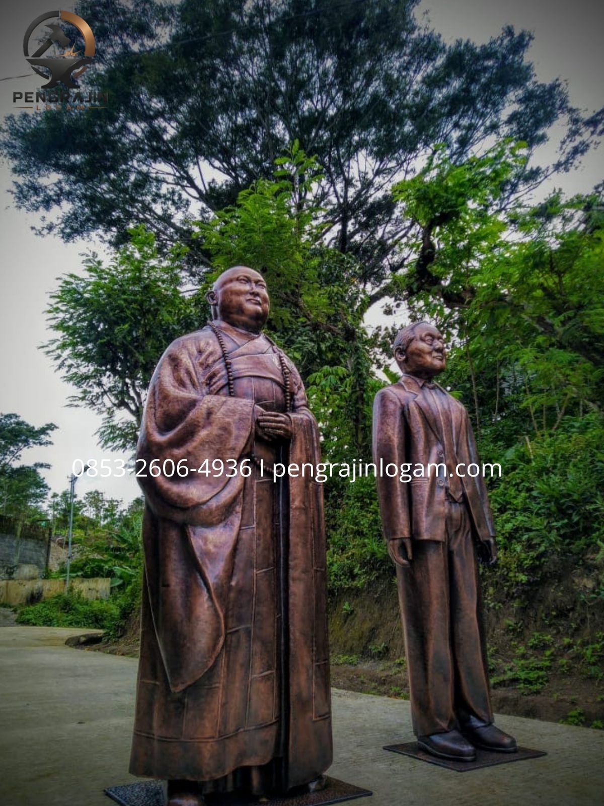 Patung tokoh tembaga