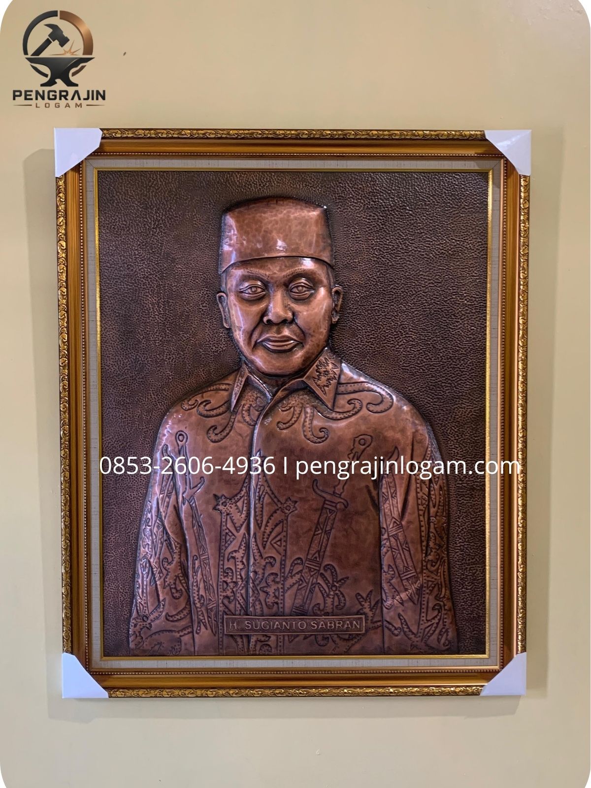 Kerajinan relief tokoh tembaga Kerajinan relief tokoh tembaga