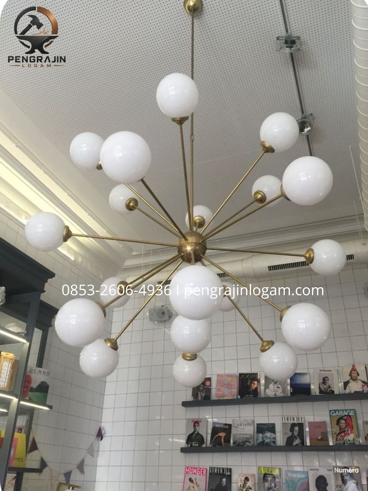 Lampu gantung kuningan Lampu gantung kuningan