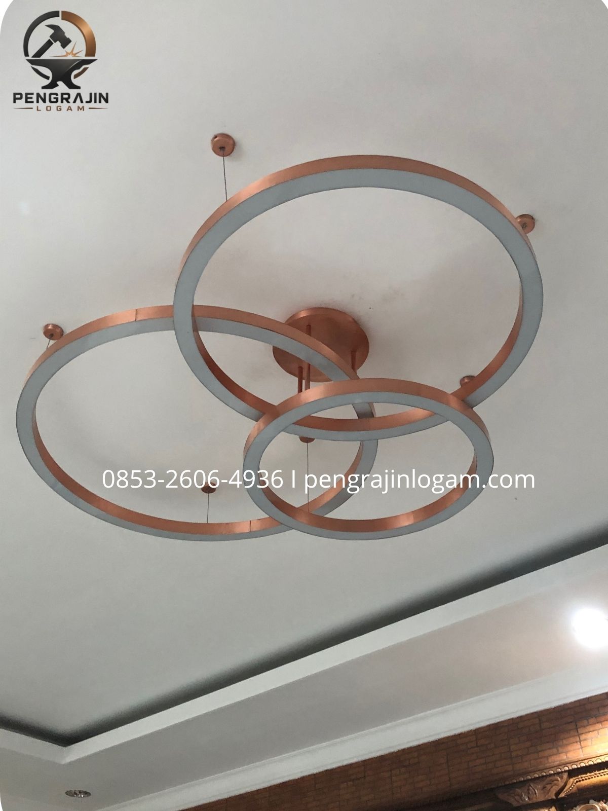 Lampu ring tembaga Lampu ring tembaga
