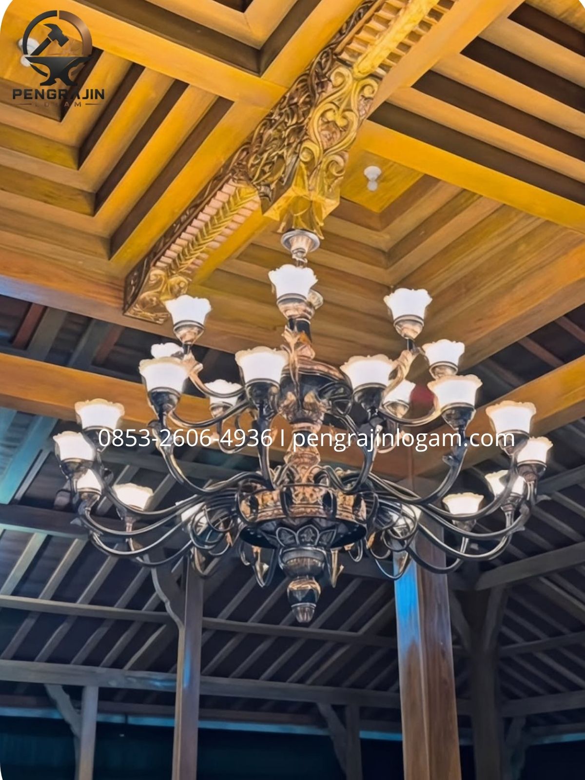 Lampu Robyong Tembaga