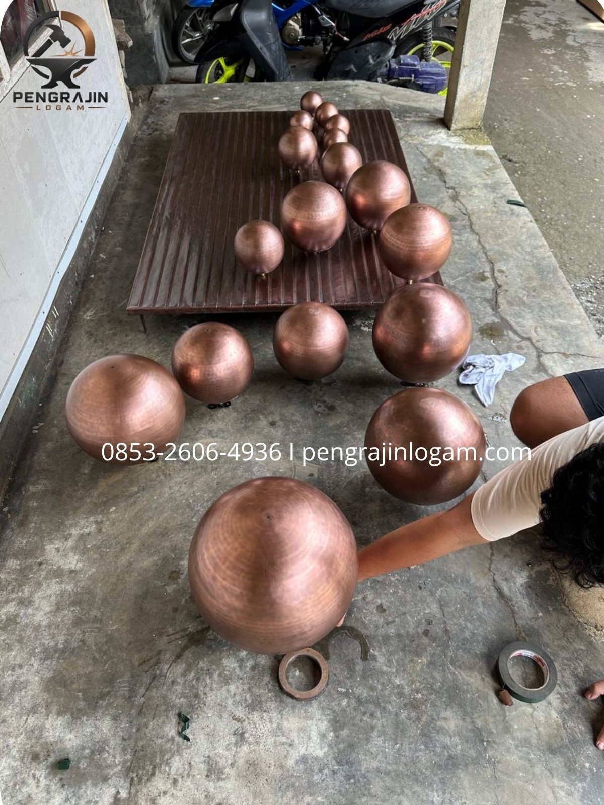 Hiasan dinding tembaga 3d Hiasan dinding tembaga 3d