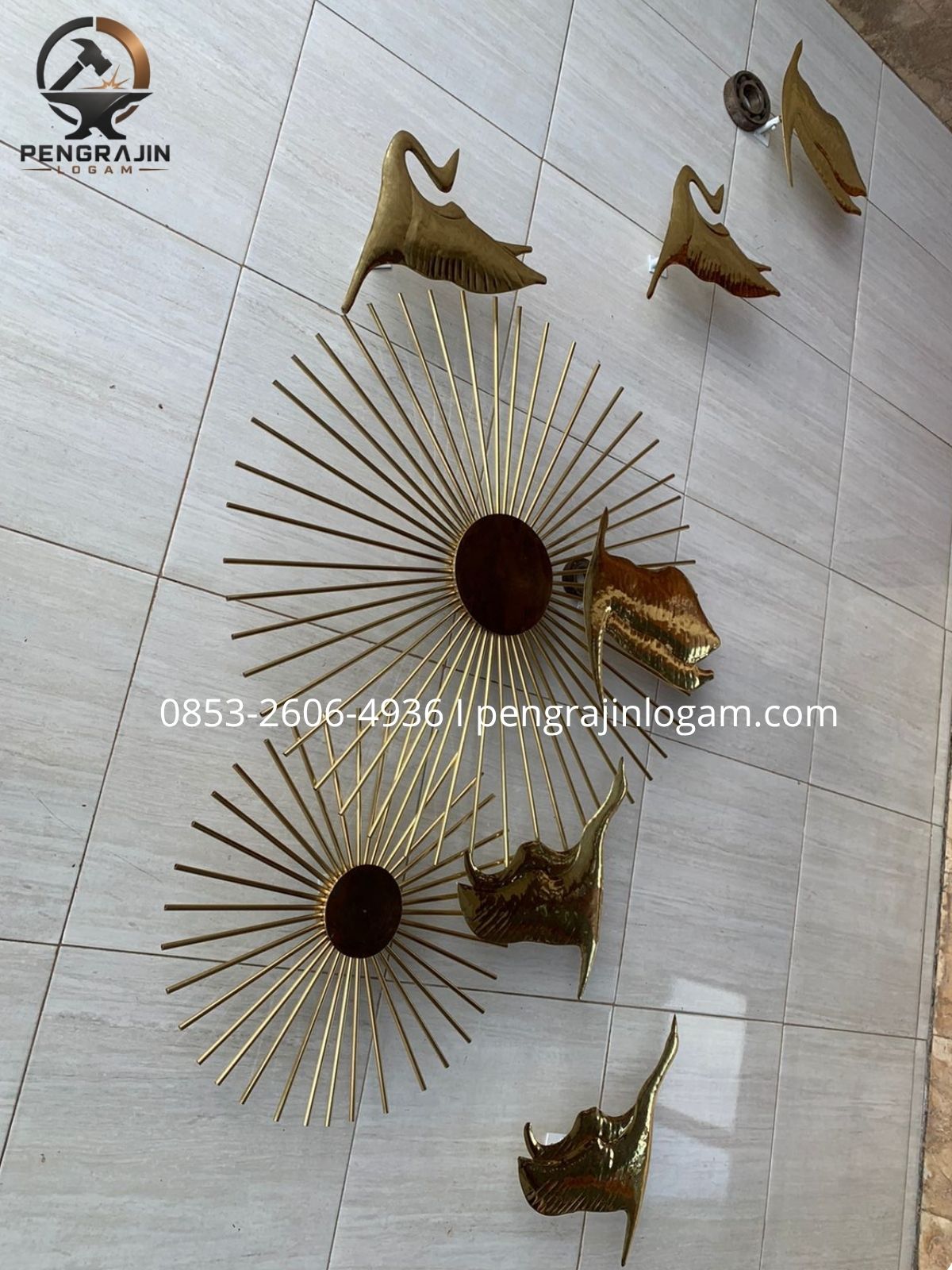 Wall decor tembaga Wall decor tembaga