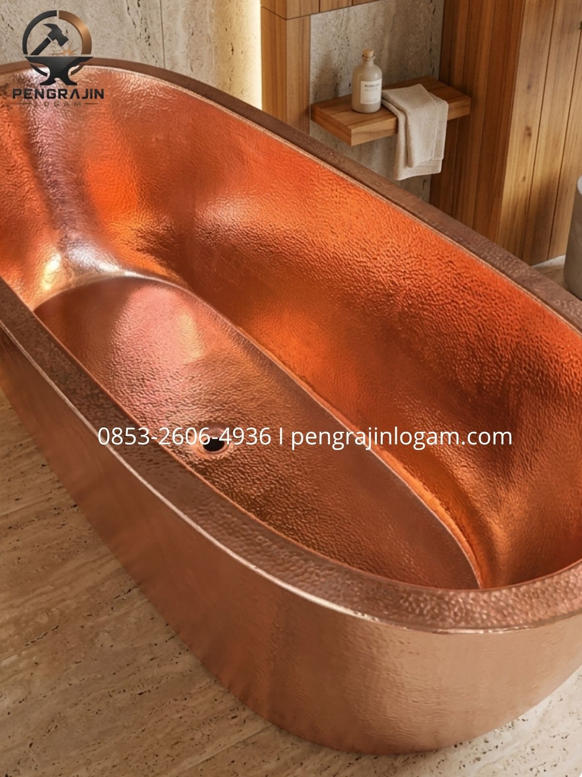 Bathtub Tembaga custom Bathtub Tembaga custom